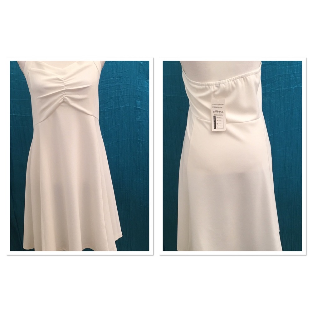 Meaneor Plus Size Halter Dress NWT Aline Skirt XL